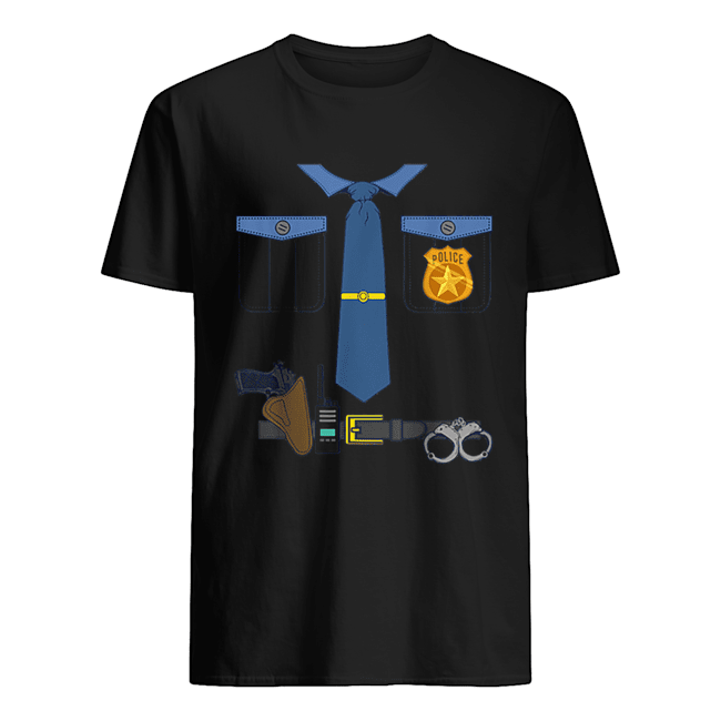 Halloween Kids Dress Up Police Officer COP Costume shirt