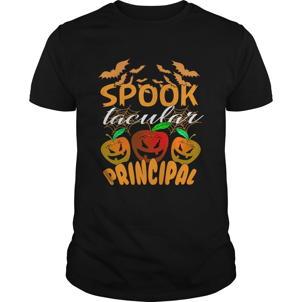 Halloween Spook Tacular Principal Teacher Gift TShirt