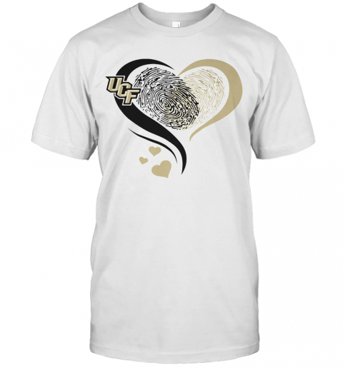 Heart DNA UCF Knights Football T Shirt
