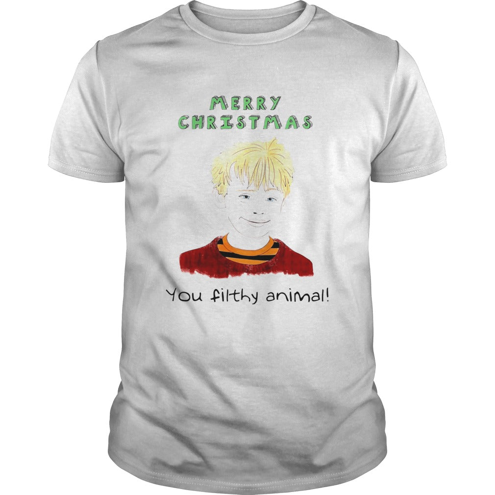 Home Alone You Filthy Animal Christmas Shirt