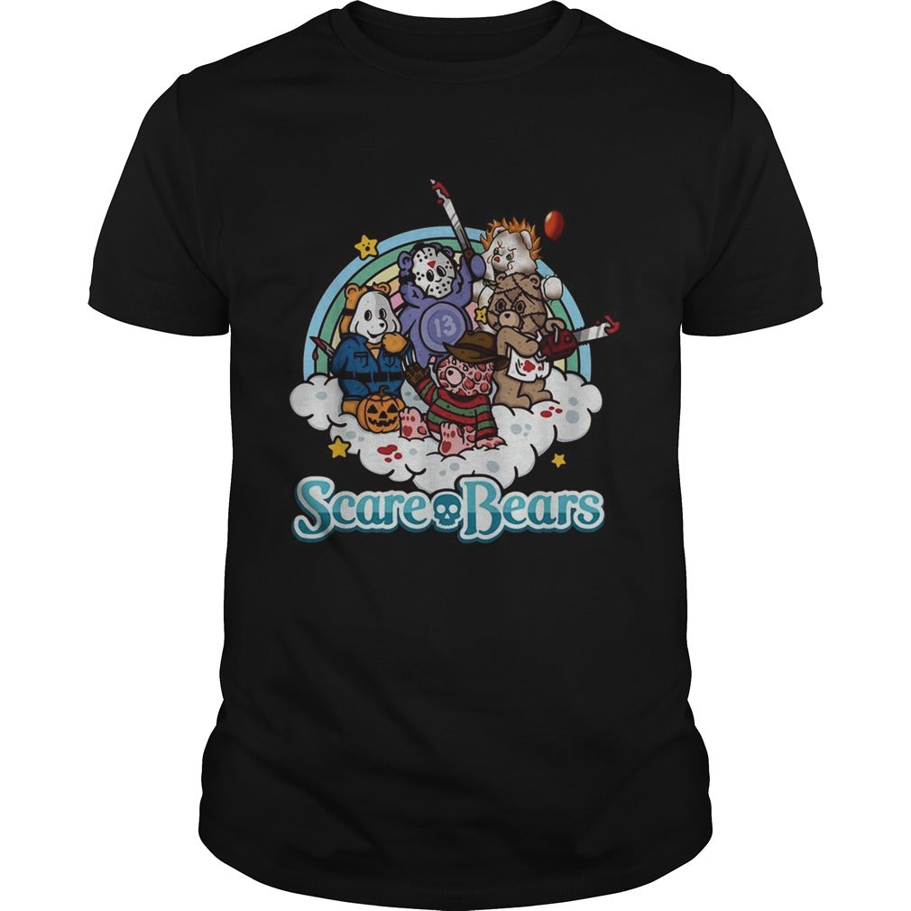 Horror characters Scare Bears shirt
