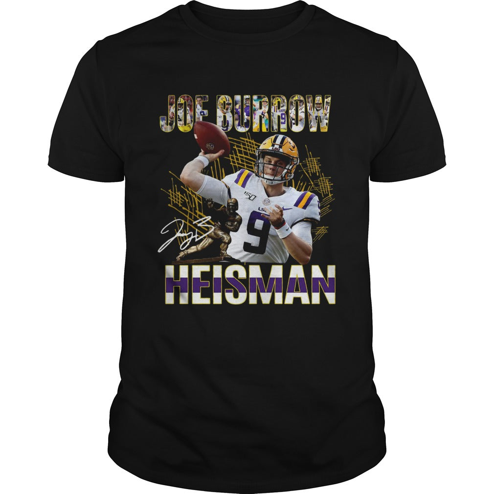 Joe Burrow Heisman Signatures shirt
