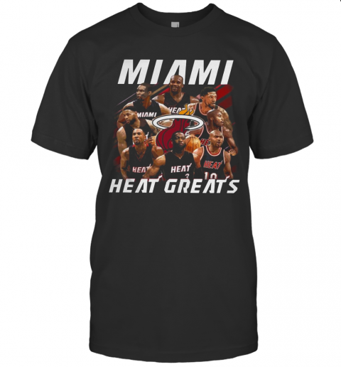 Miami Heat Greats T Shirt
