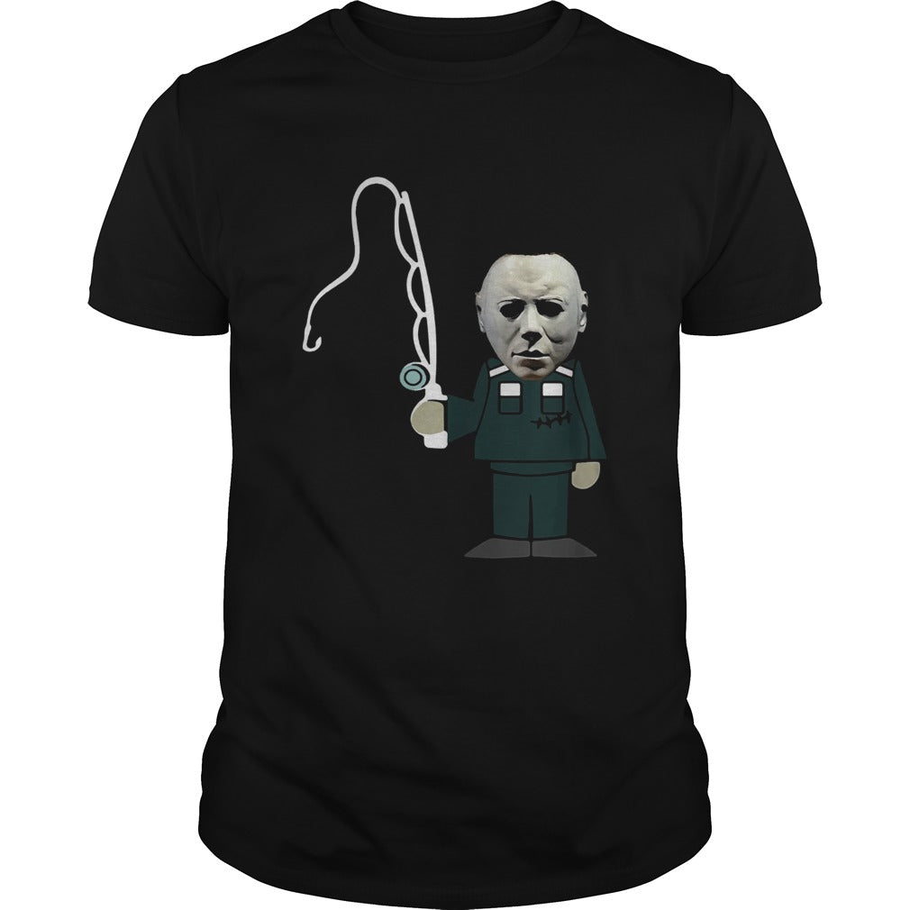Michael Myers fishing shirt