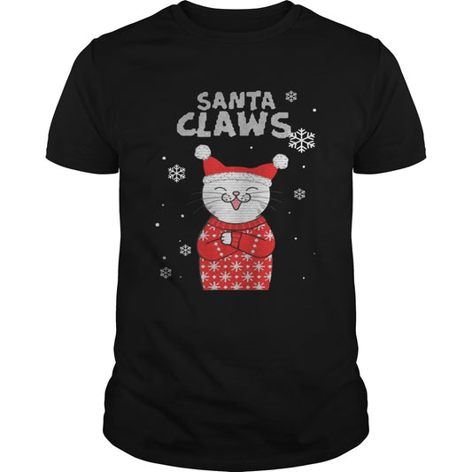 Santa Claws Cute Cat Ugly Christmas 2020 TShirt