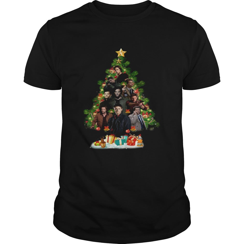 Supernatural Christmas Tree shirt