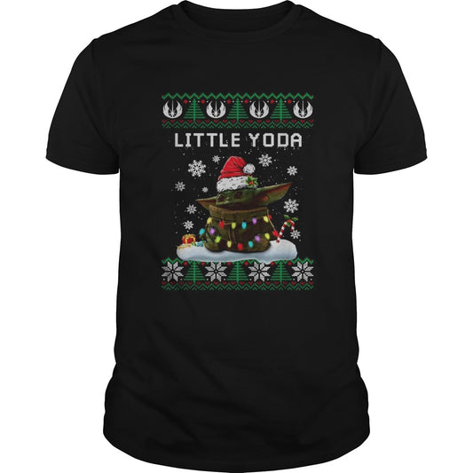 The Mandalorian Baby Yoda little Yoda Christmas shirt