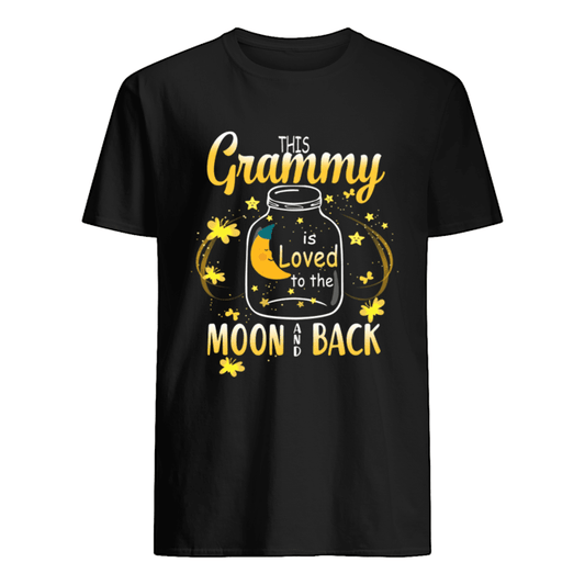 This Grammy Is Loved To The Moon And Back T Shirt