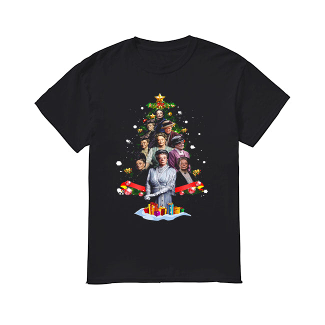 Violet Crawley Downton Abbey Christmas Tree Shirt