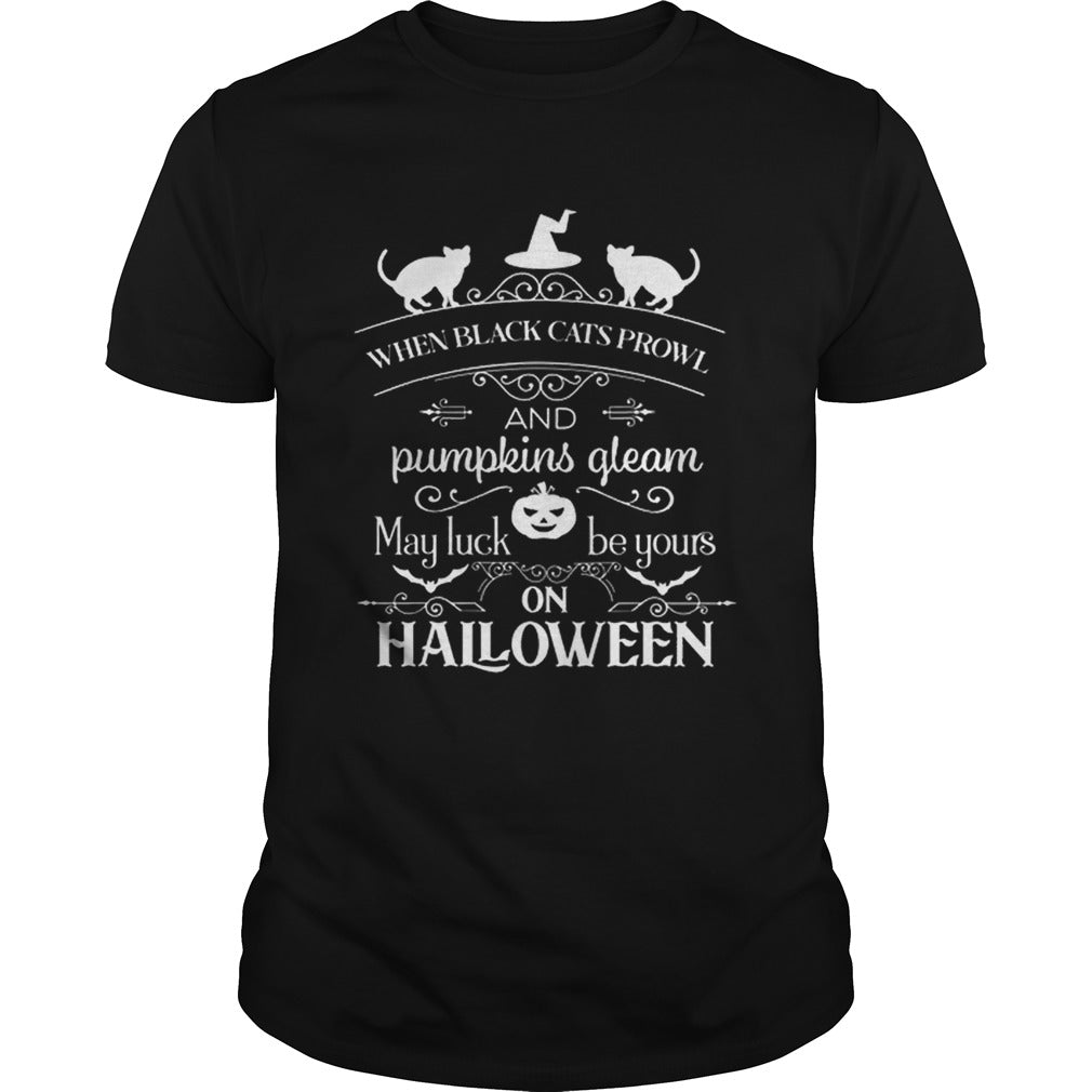 When Black Cats Prowl shirt