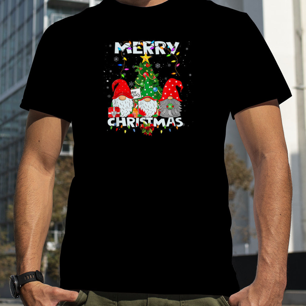 Xmas Merry Christmas Gnome Shirt Family Kids Adults T Shirt B0BNP31RZ6