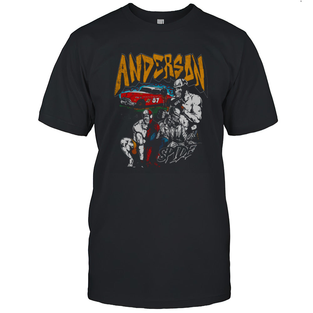 Anderson Silva UFC With Car Shirt