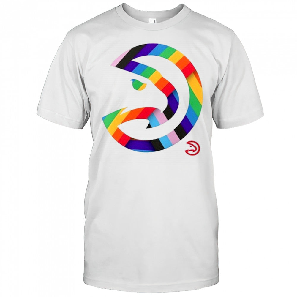 Atlanta Hawks Team Logo Pride T Shirt