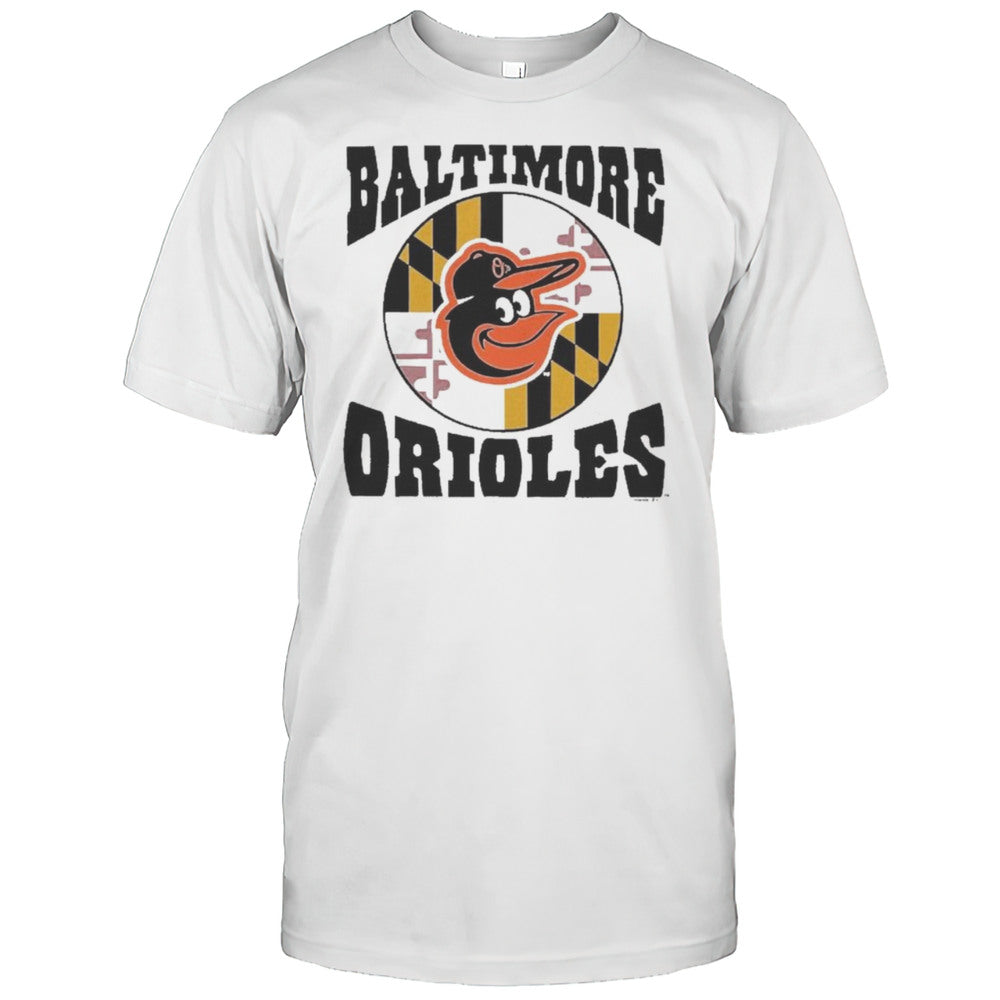 Baltimore Orioles Homage Hyper Local Tri Blend Shirt