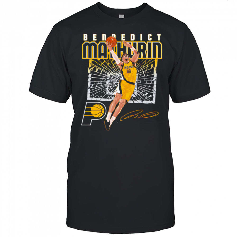 Bennedict Mathurin Indiana Pacers Shattered shirt