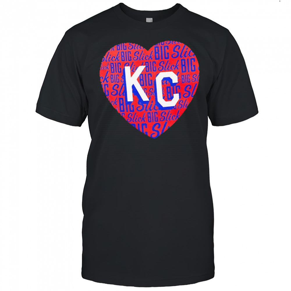 Big Slick Kansas City Chiefs 2025 heart shirt