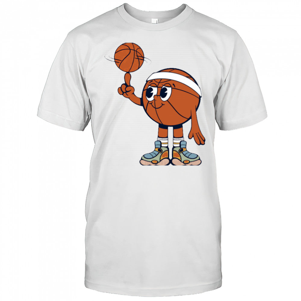 Cute Basketball Spinning The Ball shirt