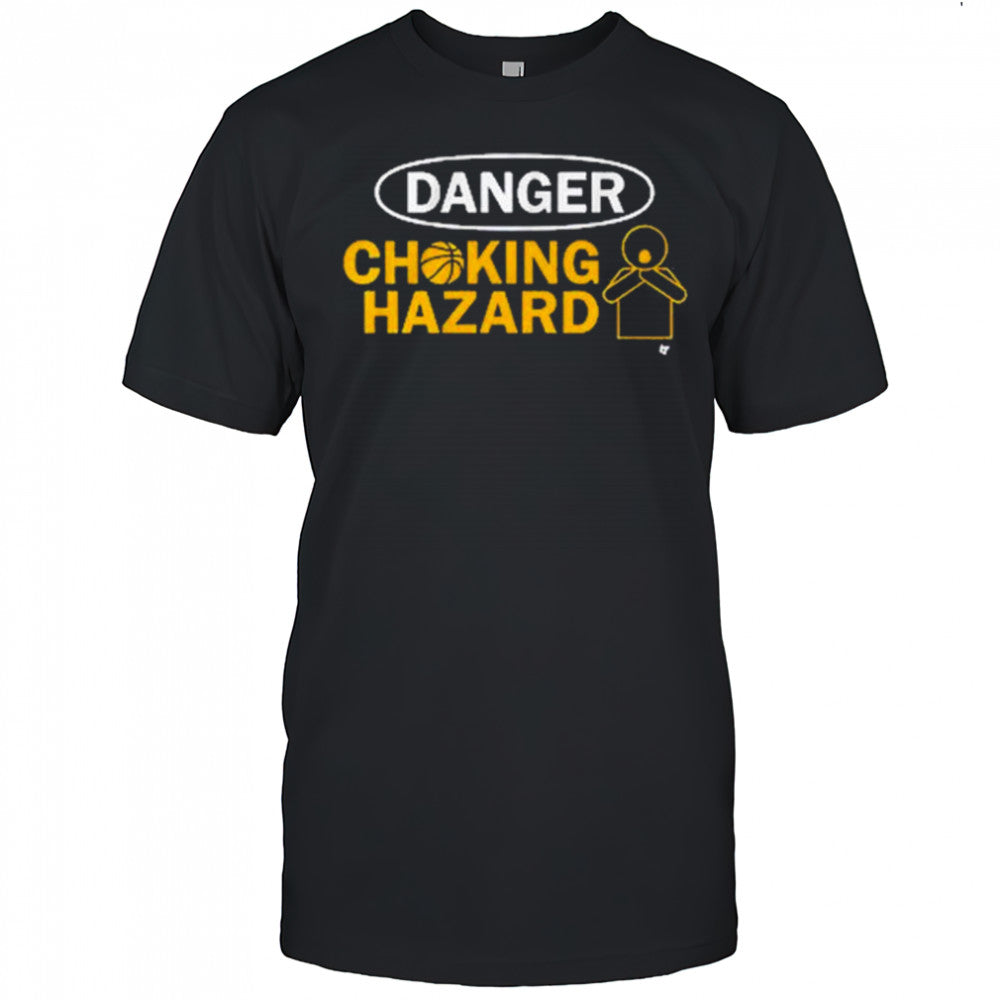 Danger Choking Hazard Indiana Pacers Basketball t shirt