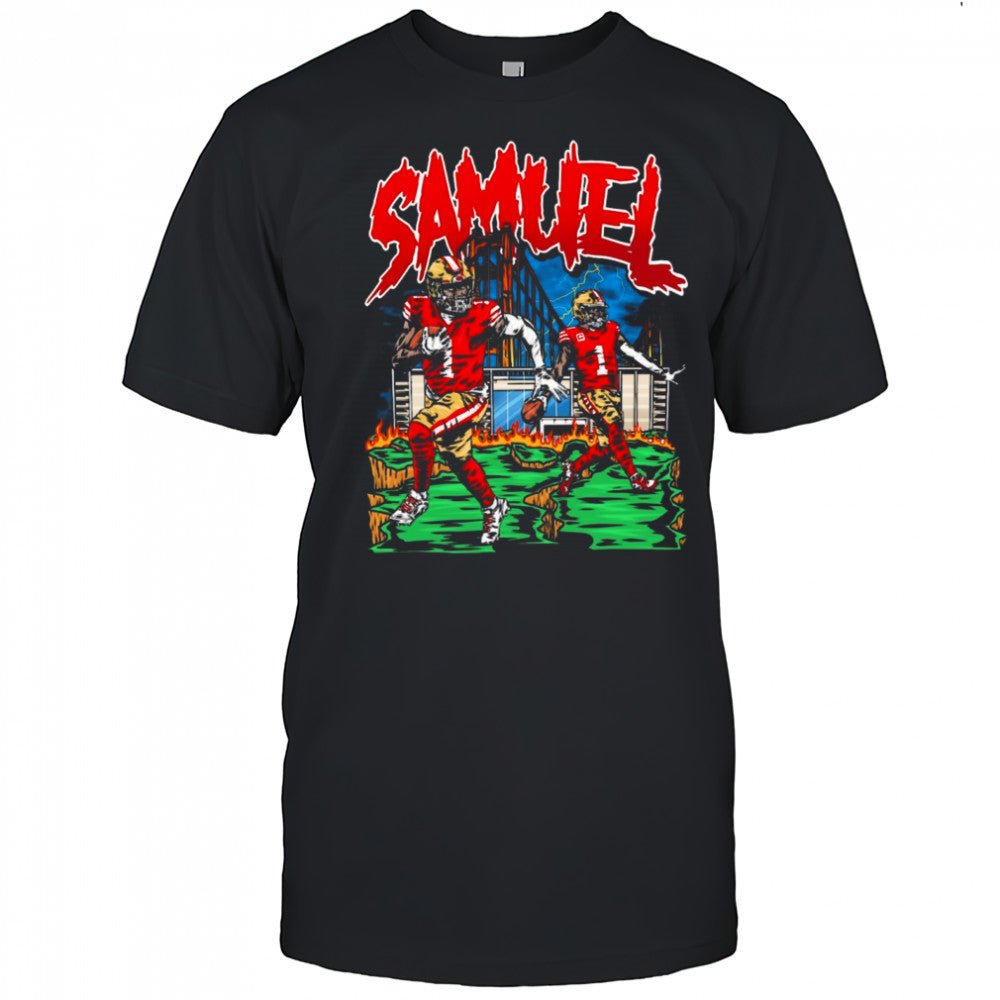 Deebo Samuel Sr. San Francisco 49ers NFL Planet Euphoria Art 2025 t shirt