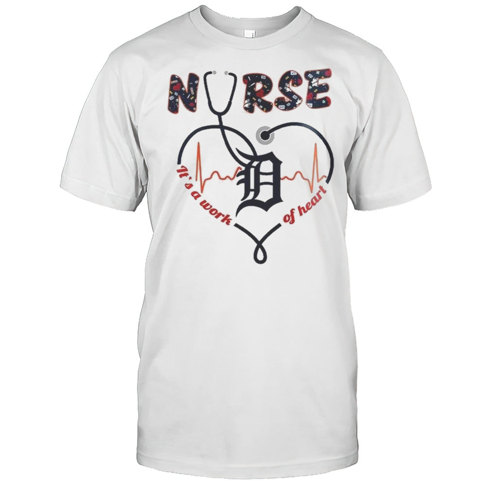 Detroit Tigers Nurses Appreciation Night 2025 Baseball Shirt