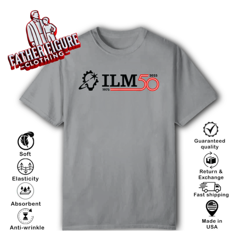 Ilm 50Th Anniversary Industrial Light Amp Magic Logo T Shirt