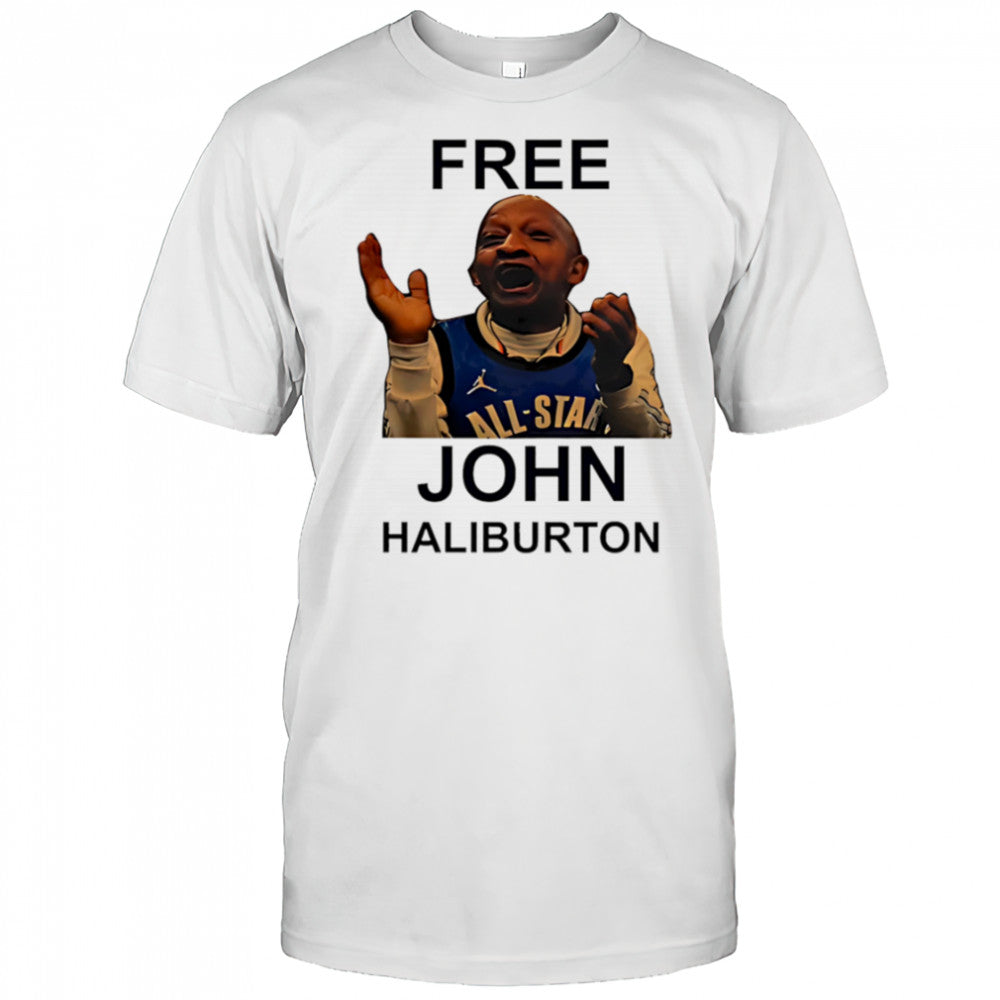 Free John Haliburton shirt