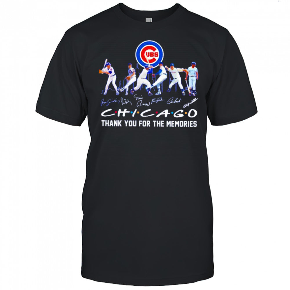 Friends Chicago Cubs legends thank you for the memories shirt