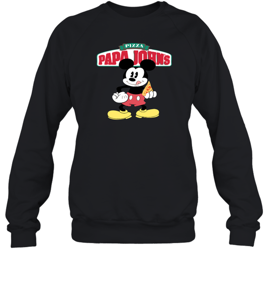 Funny Papa John Cartoon Unisex Sweatshirt