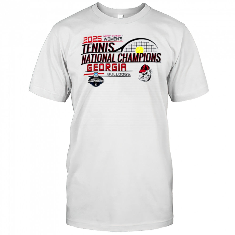 Georgia Bulldogs 2025 NCAA Women’s Tennis National Champions shirt