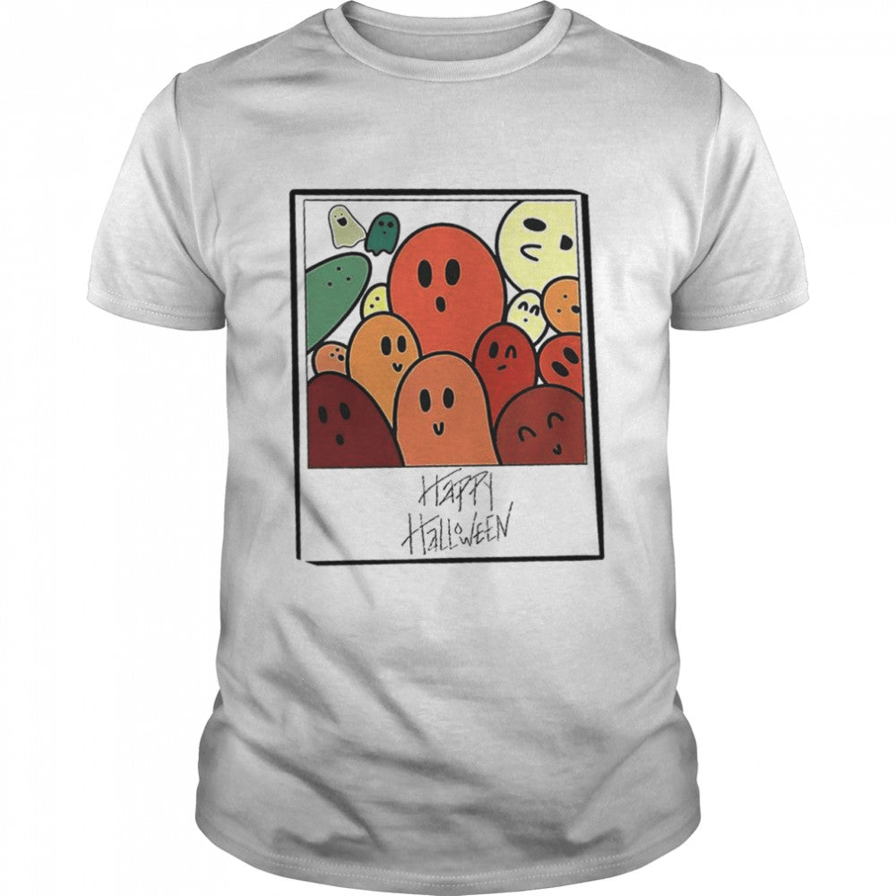 Ghost Polaroid Happy Halloween shirt