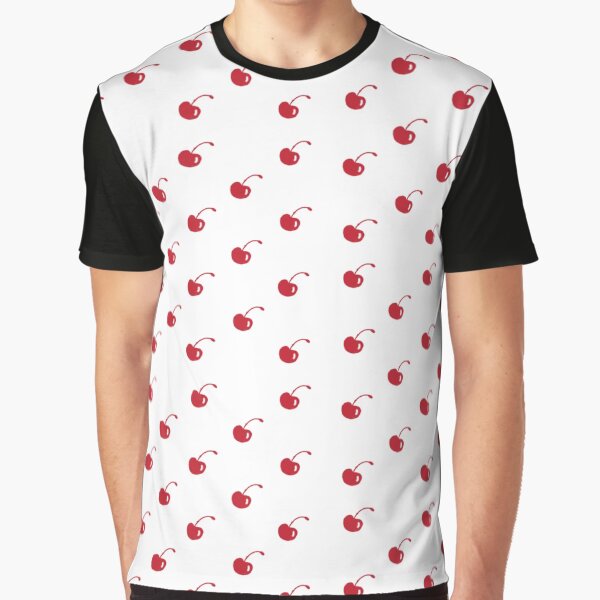 Cherries white background Graphic T-Shirt for Sale by Madie-RW