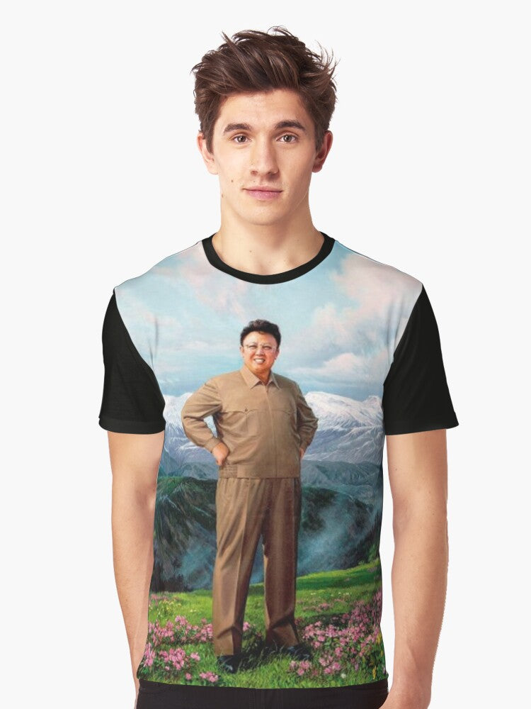 Supreme Leader Kim Jong Il Graphic T-Shirt T-Shirt | Premium Graphic | Top Pick For Fans