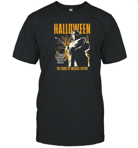 Halloween 6 Michael Myers Terror Never Rest In Peace T Shirt