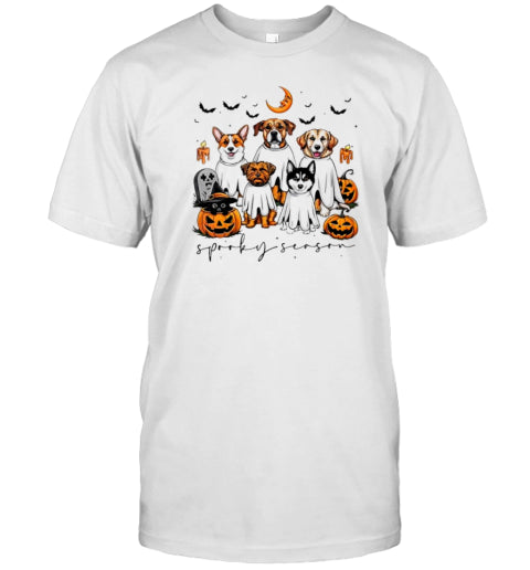 Halloween Dog Spooky Season T Shirt