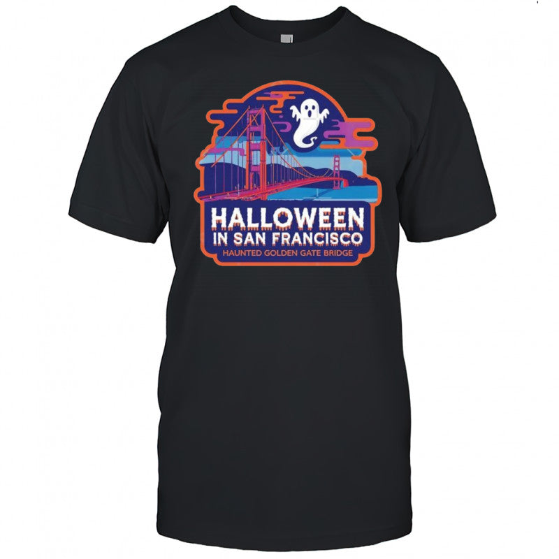 Halloween in San Francisco Haunted Golden shirt