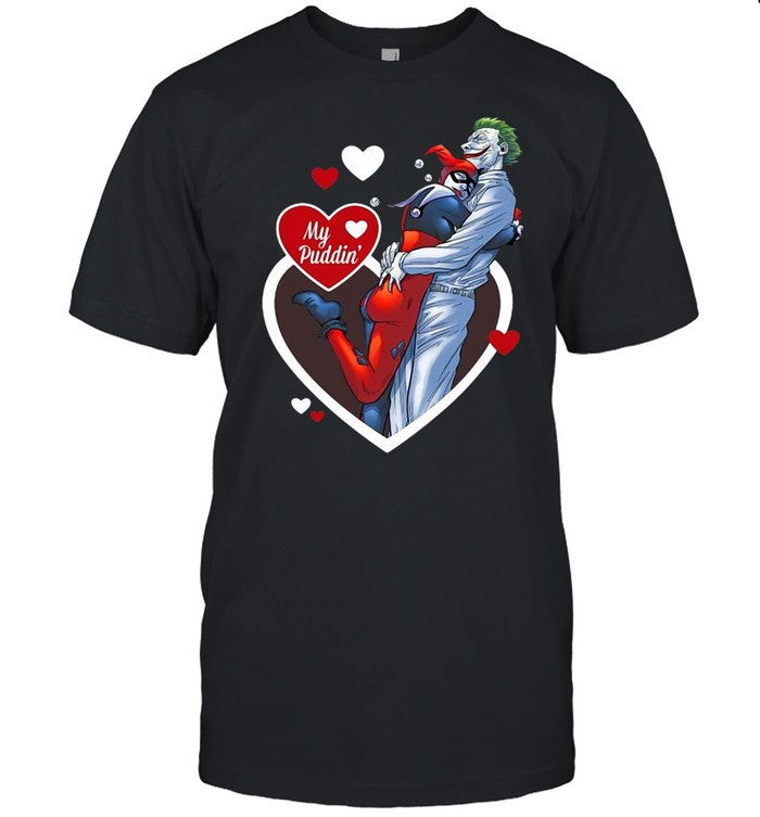 Harley Quinn My Puddin’ Valentines Day T shirt