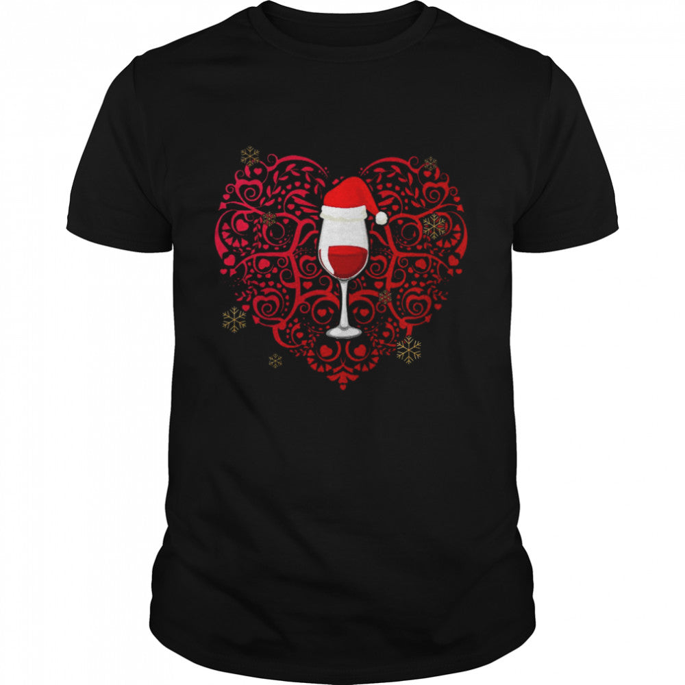 Heart Wine Christmas shirt
