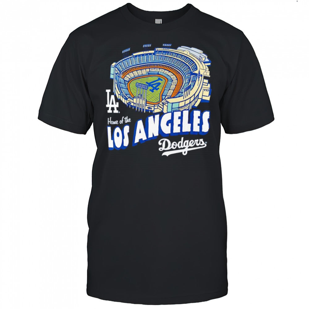 Home of the Los Angeles Dodgers Royal sadium graphic shirt