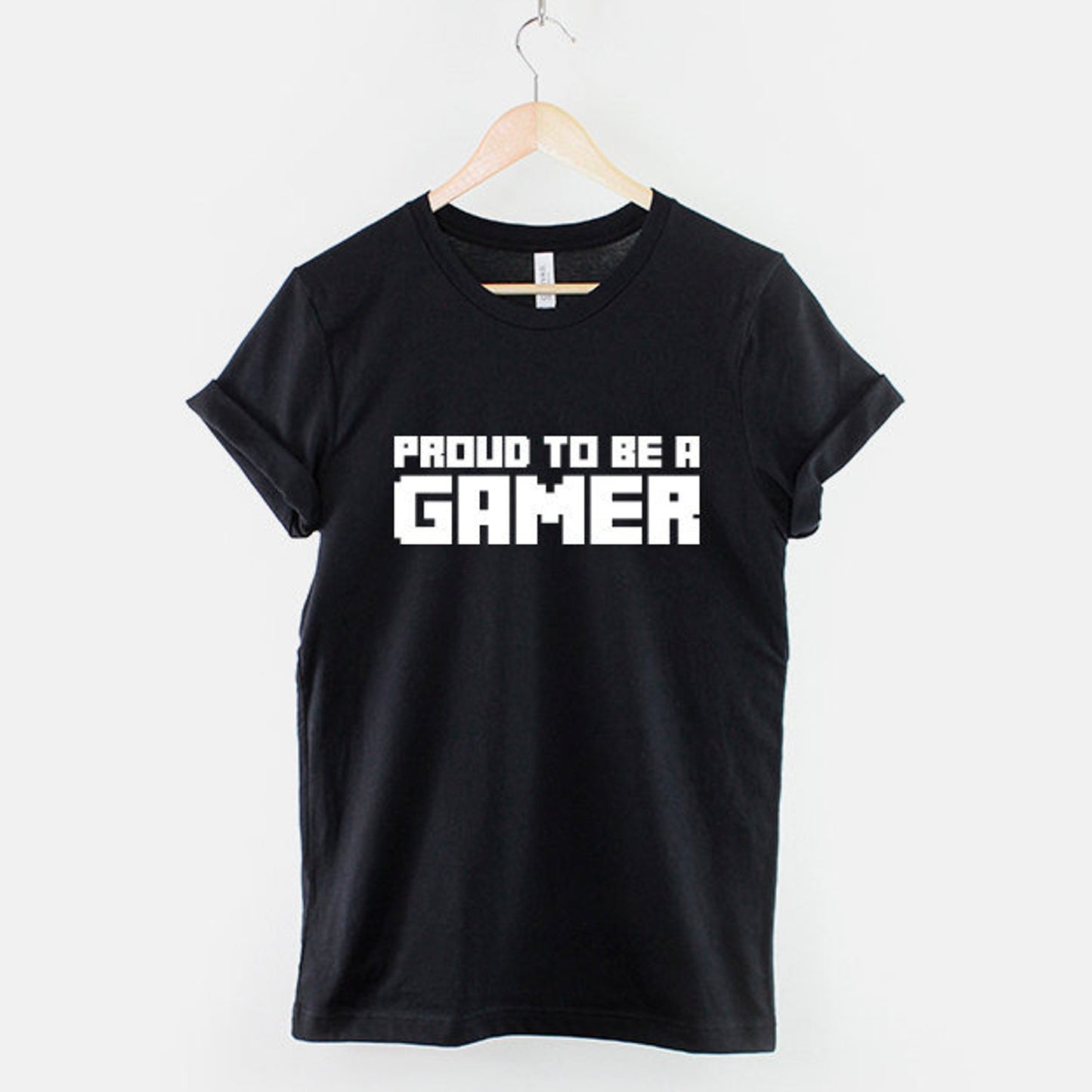 8-Bit Gamer T-Shirt | Proud Gamer Gift | Retro Gaming Apparel
