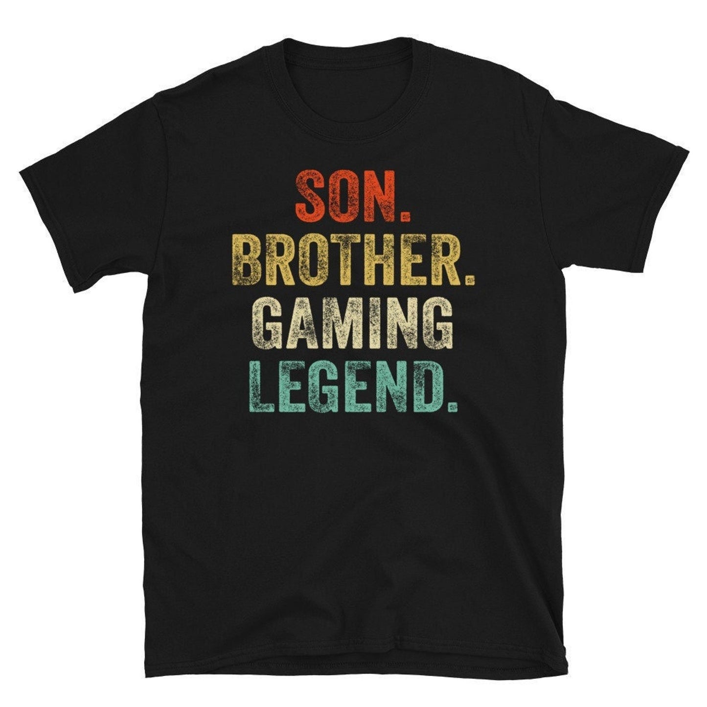 Son Brother Gaming Legend, Gaming Son, Gamer Shirt, Gaming Gits For Teens Boys T-shirt,