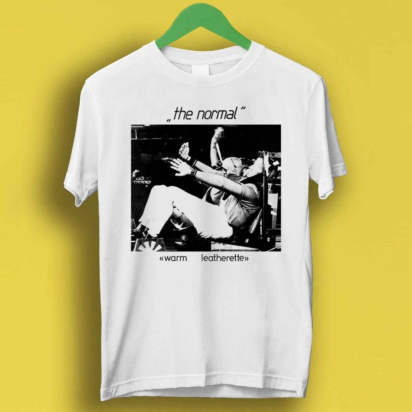 Warm Leatherette New Wave T-Shirt | Funny Meme Gift | Style Unisex Gamer Tee