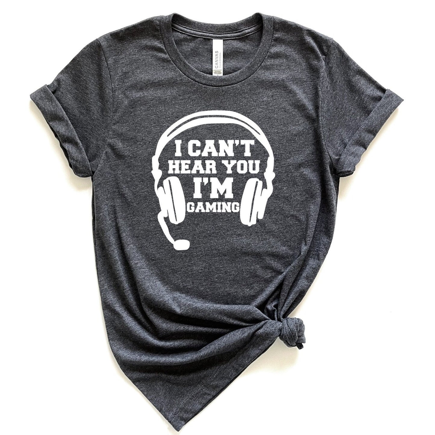 Can't Hear You I'm Gaming Shirt, Gamer shirt, video game shirt, game Headset shirt, gamer shirt, Funny Gaming shirt, Game Player shirt gift