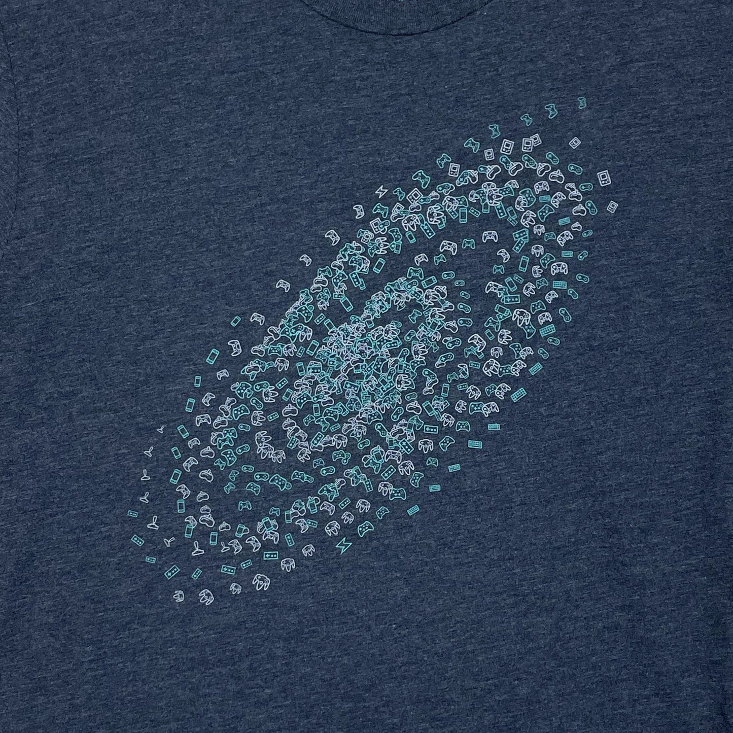 Galaxy Gamer T-Shirt | Retro Video Game Controller Graphic Tee | Funny Gaming Apparel