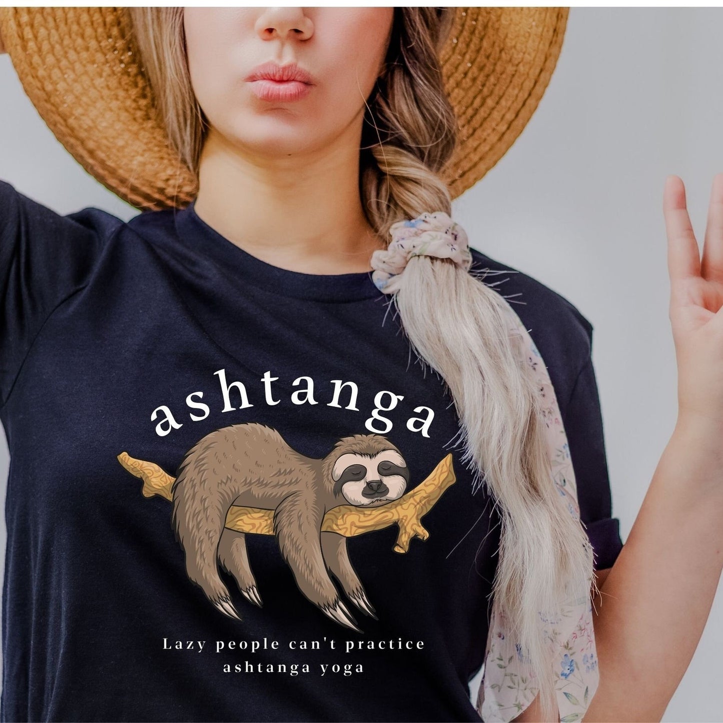 Ashtanga Yoga Shirt: K. Pattabhi Jois Quotes Unisex Soft Comfortable T-shirt Gift