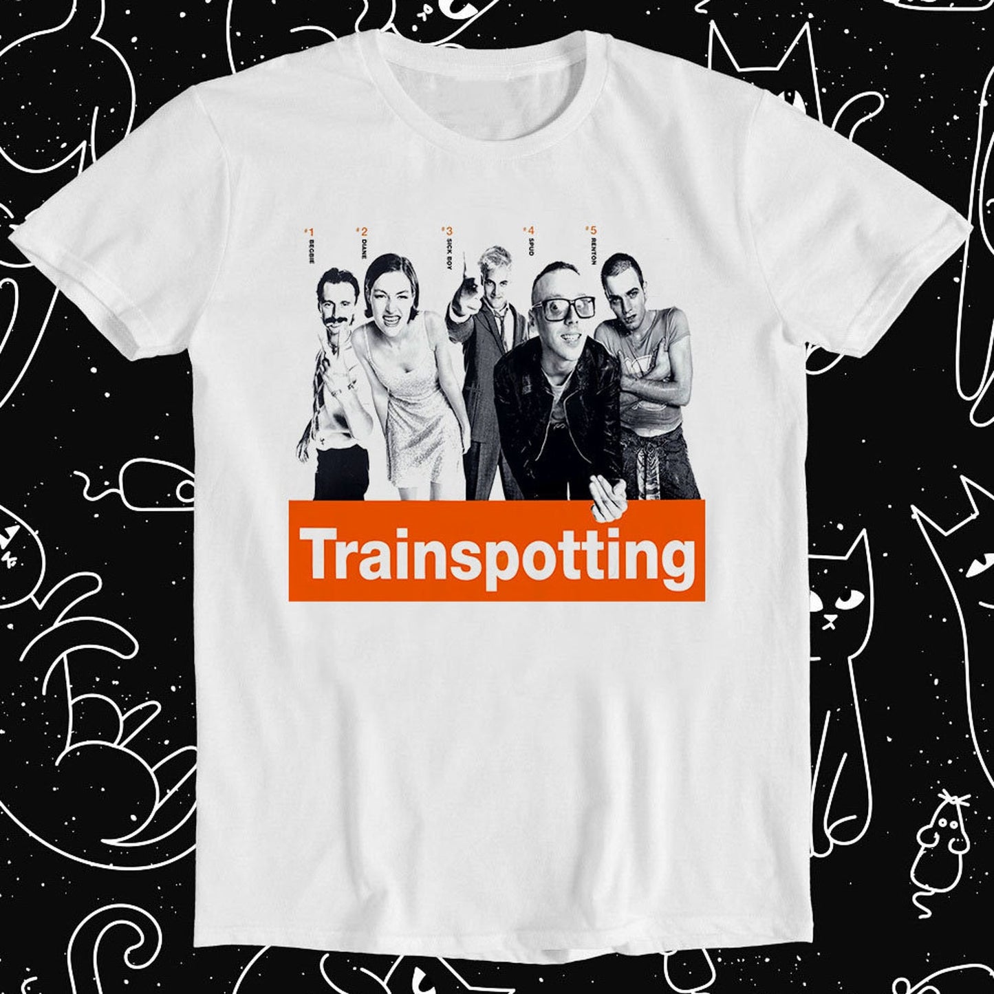 Trainspotting Film Cult 90s Funny Meme Funny Style Unisex Gamer Cult Movie Music Gift Cool Tee T Shirt 1133