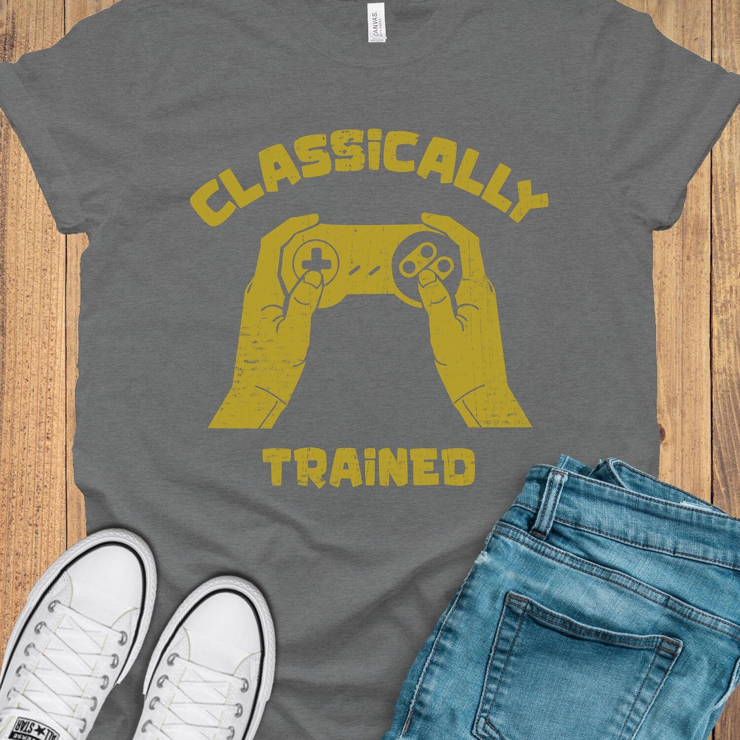 Gamer Shirt, Video Game Shirt, Gamer Gift, Nerdy Shirts, Shirts For Gamers, Funny Gaming Shirt, Classically Trained, Vintage Gaming Systems