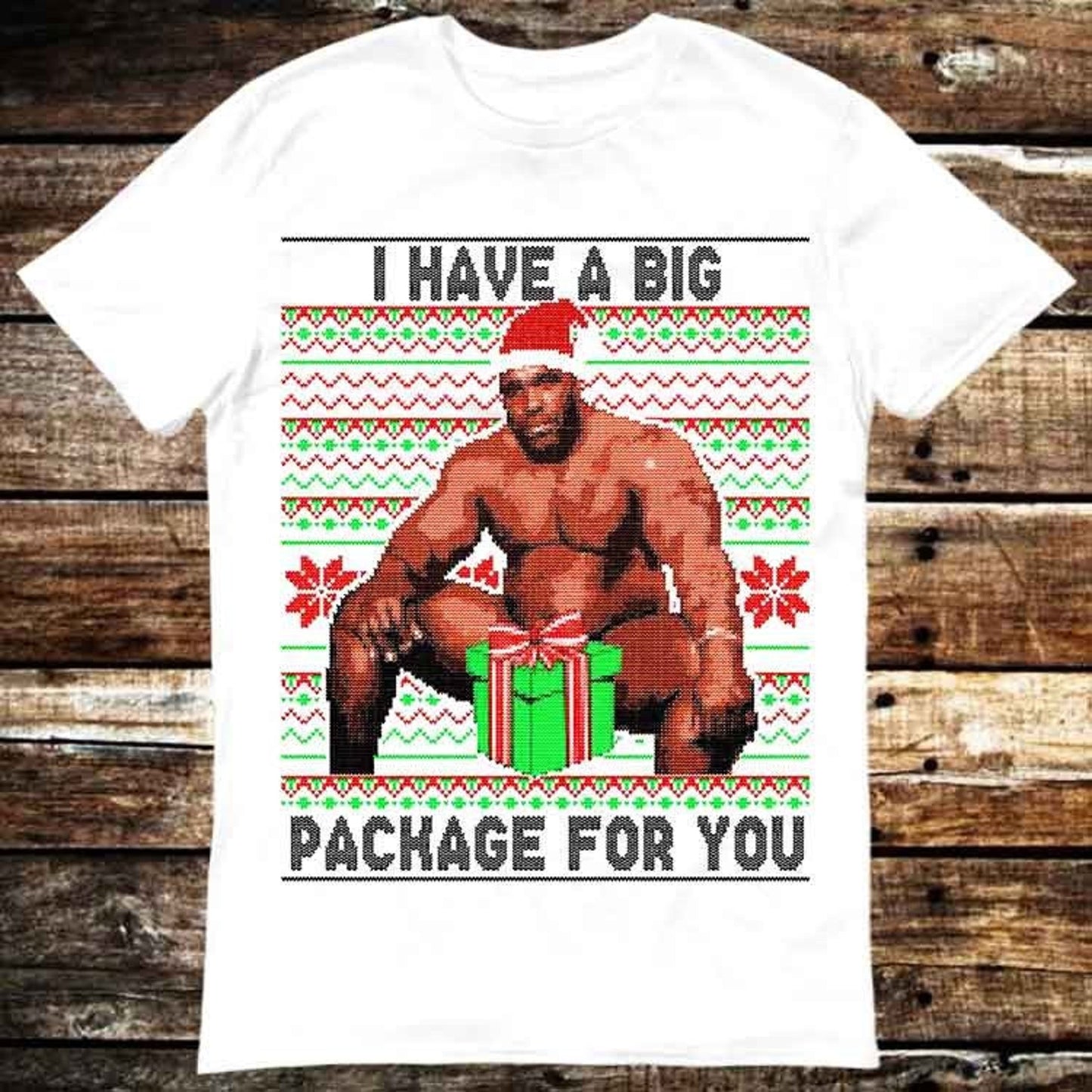 Barry Sitting On A Bed I Have A Big Package T Shirt Meme Gift Top Tee Unisex Gamer Movie Music 6298