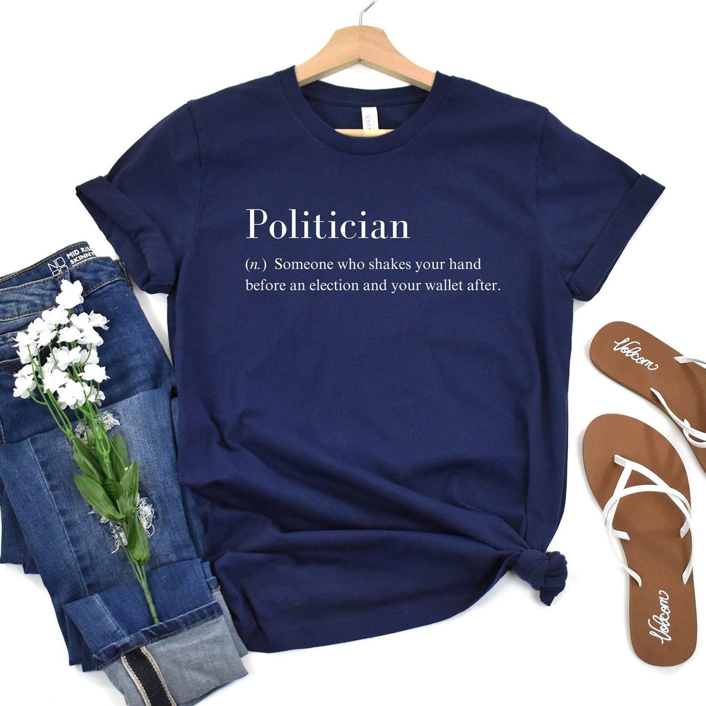 Funny Quote Political Definition Sarcastic T-Shirt Gift | Best Friend Comfortable Sleep Yoga Workout Teen Club Shirt
