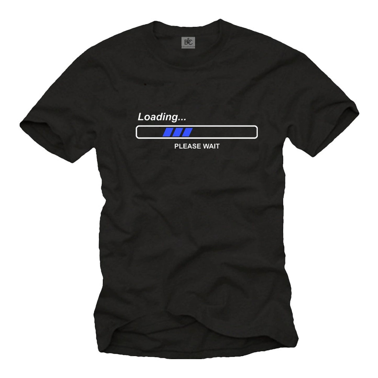 Loading Please Wait T-Shirt | Funny Computer Geek Tee | Gamer Gift For Men