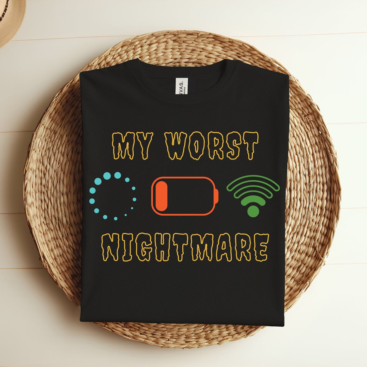 My Worst Nightmare T-Shirt | Funny Gamer Gift | Video Game Lover Apparel